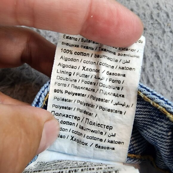 Pimkie Jeans Womens 28 Medium Wash Cotton High Rise Straight - Picture 13 of 14